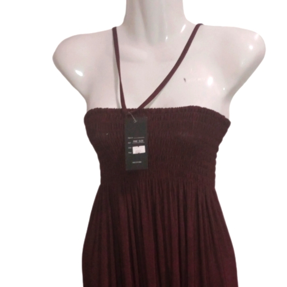 Long halter dress - Picture 3 of 6